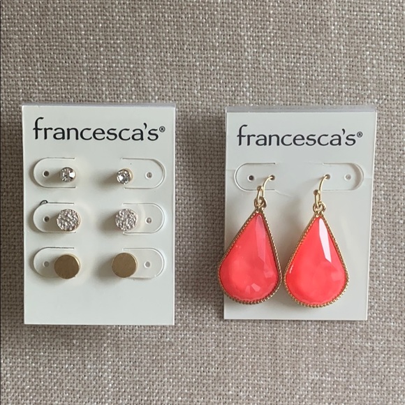 Francesca's Collections Jewelry - Brand New Set of 2 Earrings